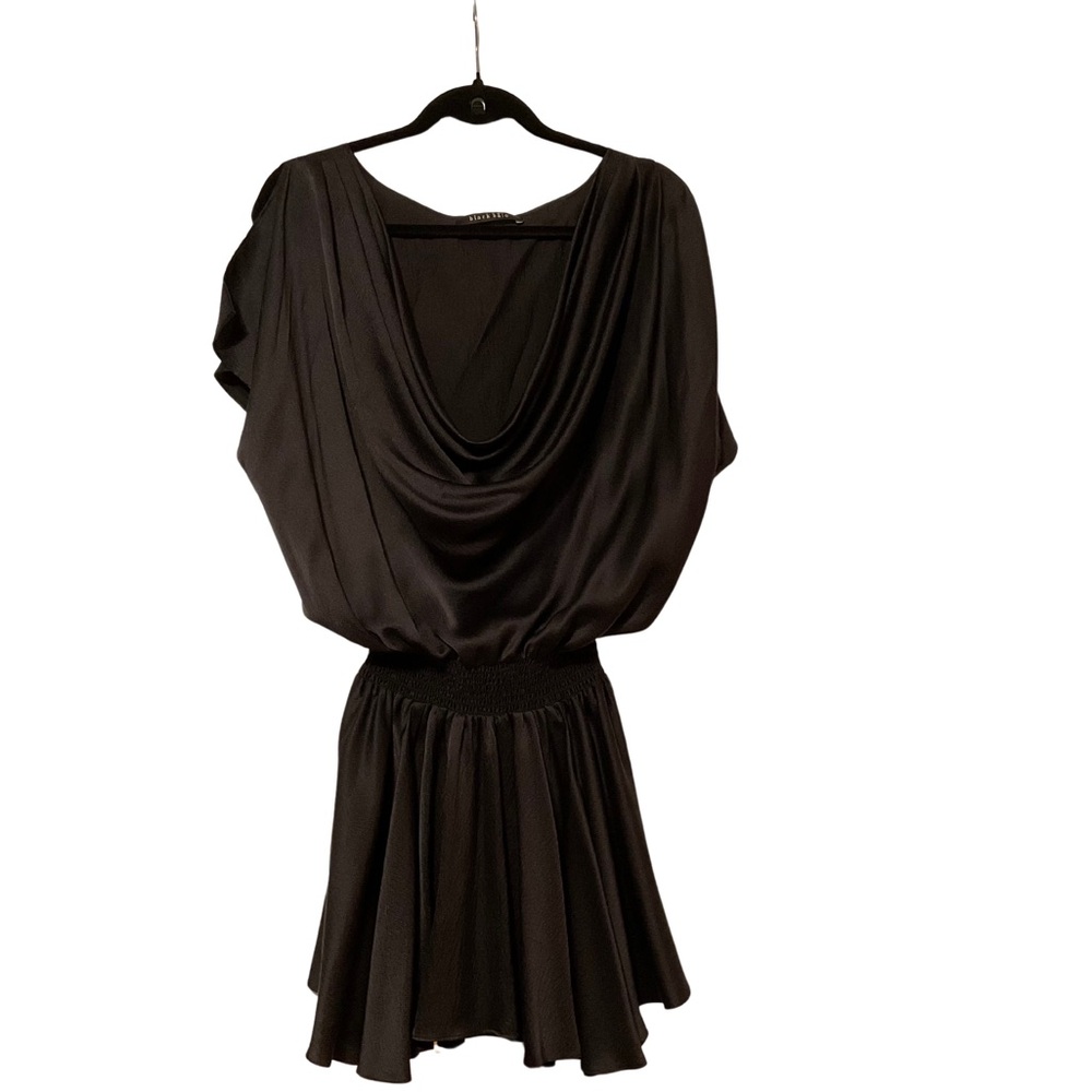 Black Halo Silk Cocktail Dress